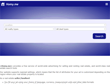 Tablet Screenshot of homyme.com